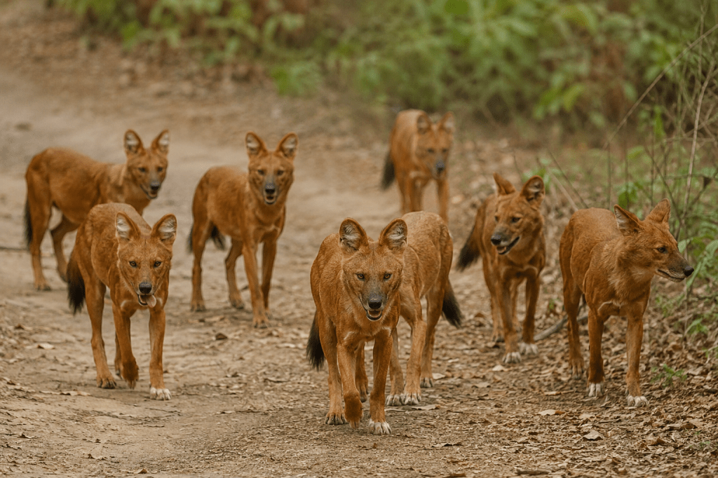 Rare Dholes Return to Assam’s Barnadi Wildlife Sanctuary, Signalling Conservation&nbsp;Success