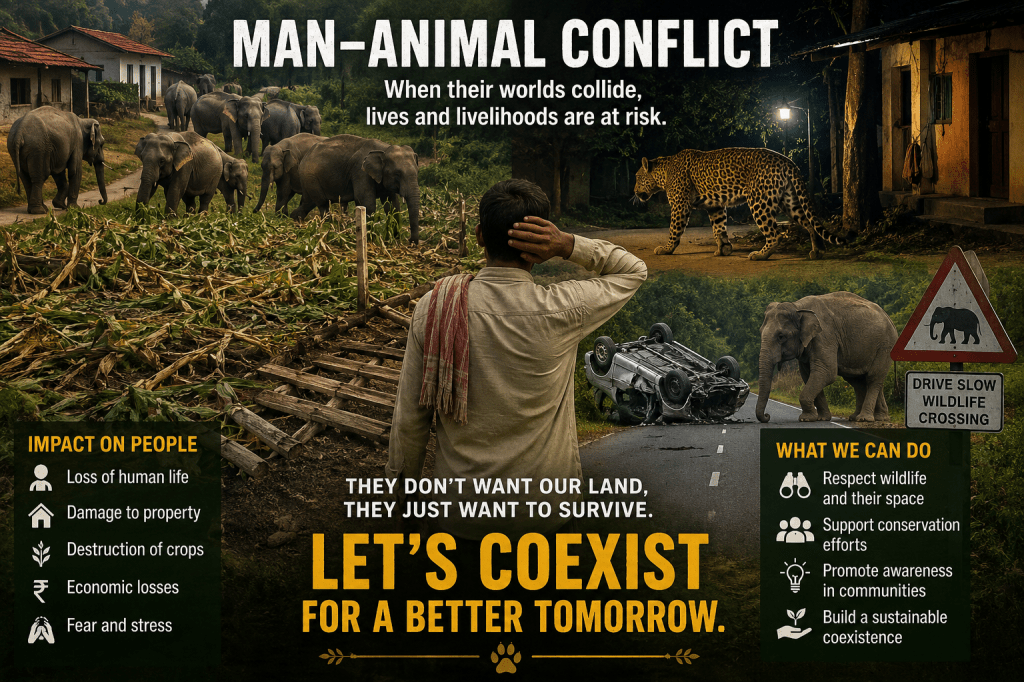 Youth Killed in Suspected Wild Animal Attack in Maharashtra’s Chandrapur