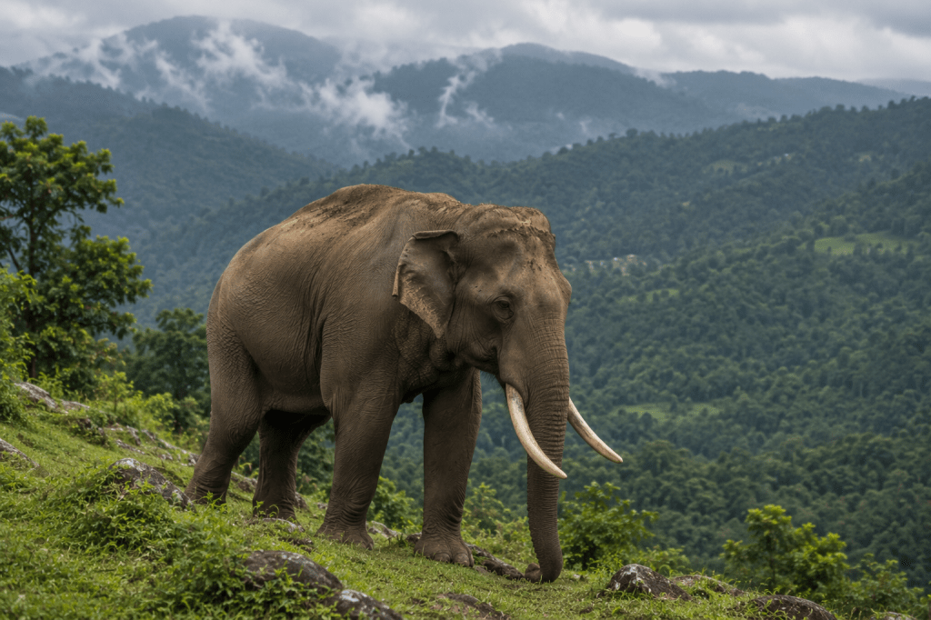 Elephant Spotted at Nearly 2,900 Metres in Uttarakhand Surprises Wildlife&nbsp;Experts