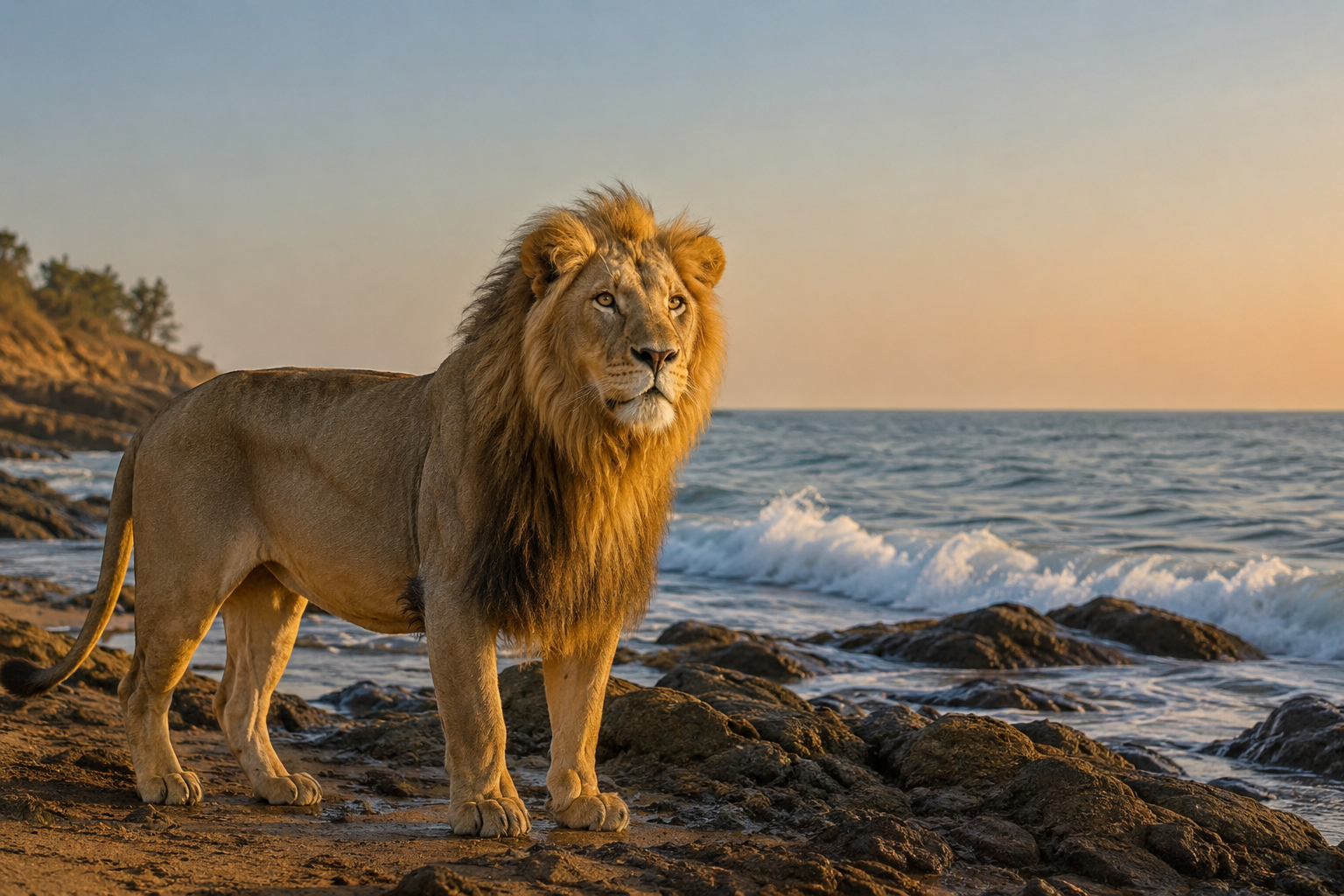Study Challenges Long-Held Belief on Gujarat’s Coastal Asiatic Lions 🦁