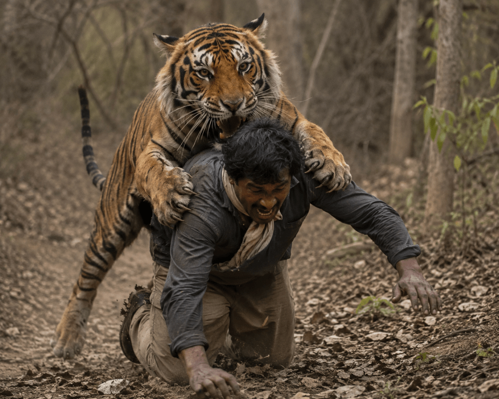 Colleagues Save Forest Worker from Tiger Attack in&nbsp;Corbett