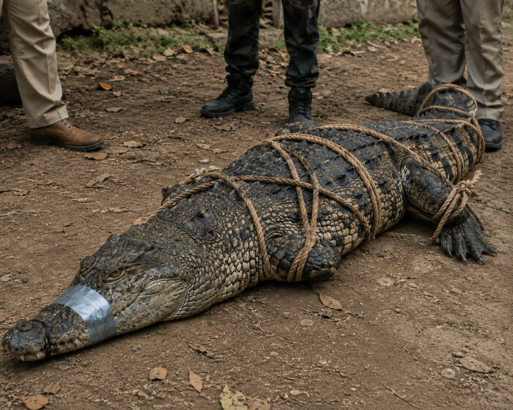 Mumbai Records Highest-Ever Crocodile Rescues as Sightings&nbsp;Surge